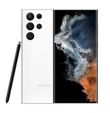 Samsung Galaxy S22 Ultra (12/256Gb, Белый фантом)