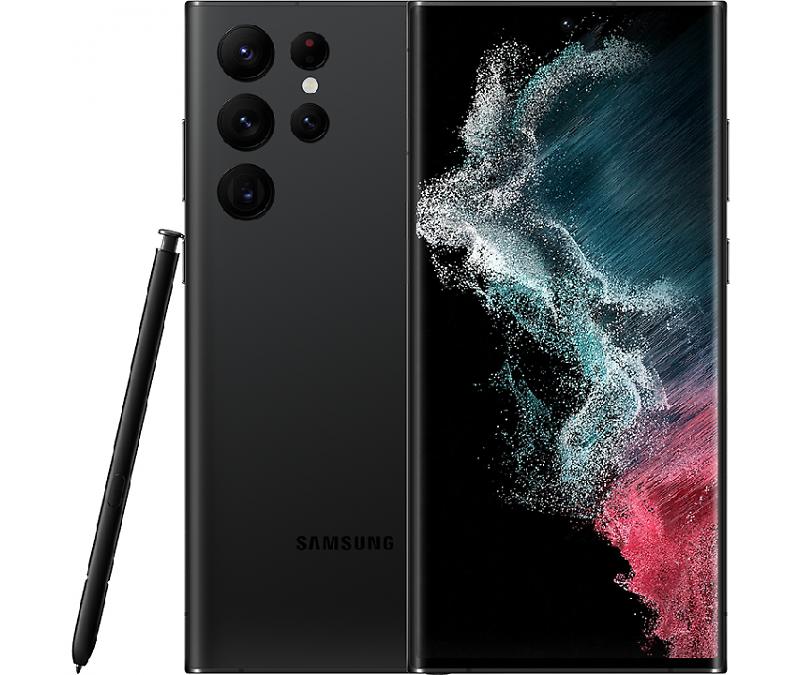Samsung Galaxy S22 Ultra (12/256Gb, Черный фантом)
