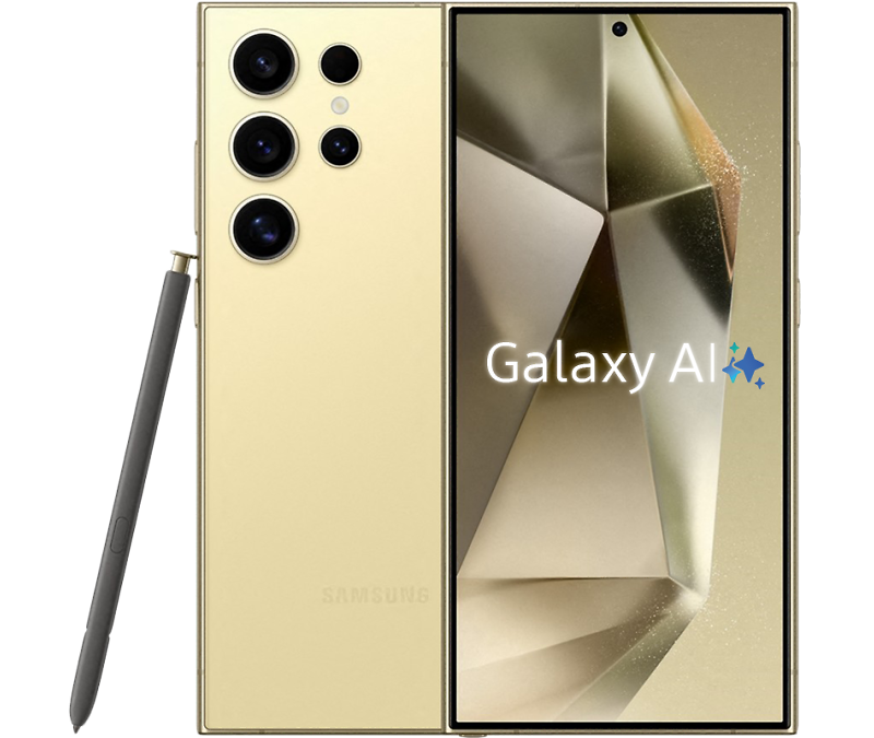 Samsung Galaxy S24 Ultra 12/1Tb, Ru, Желтый титан