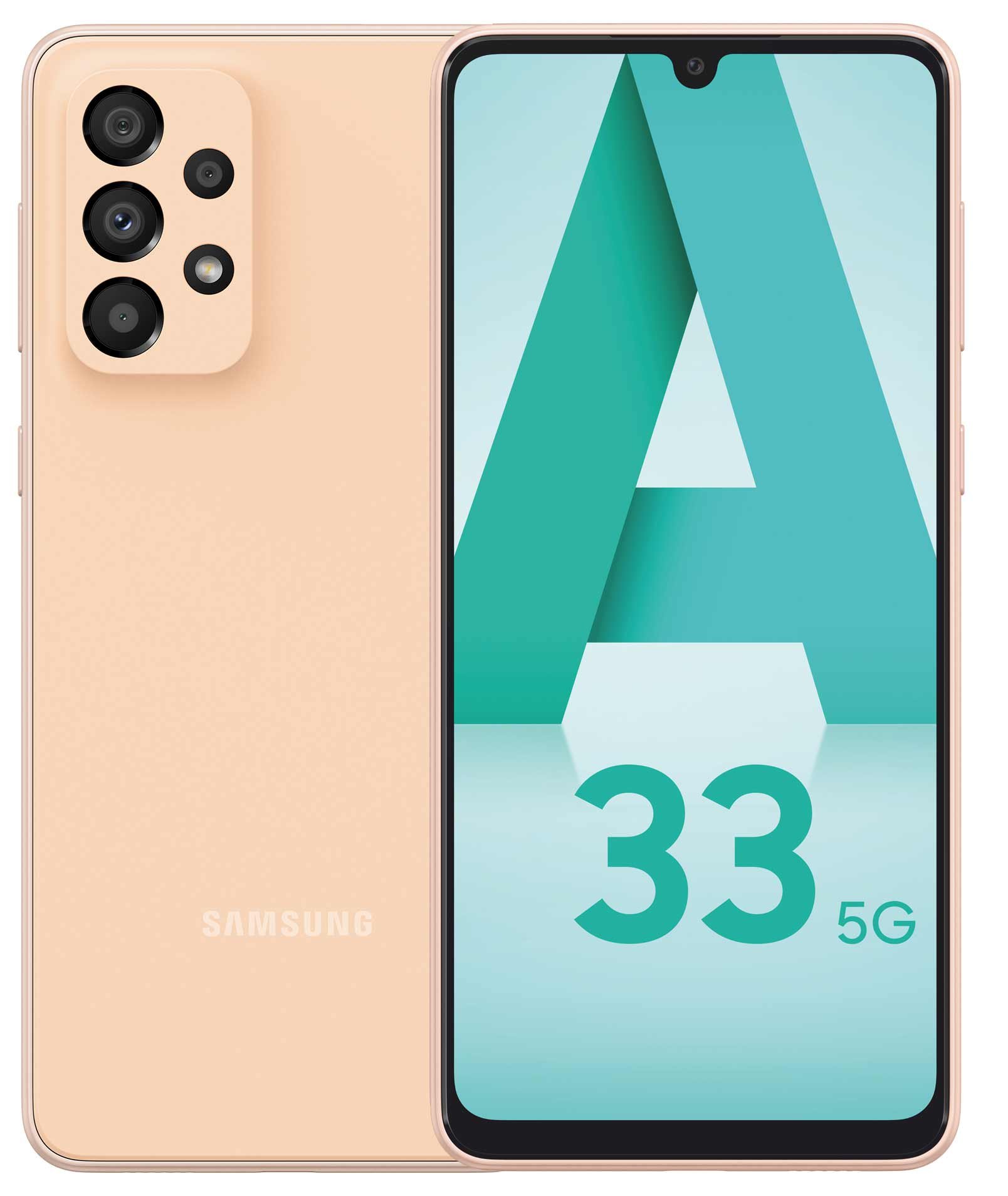 Samsung Galaxy A33 5G (8/128Gb, Оранжевый) Global
