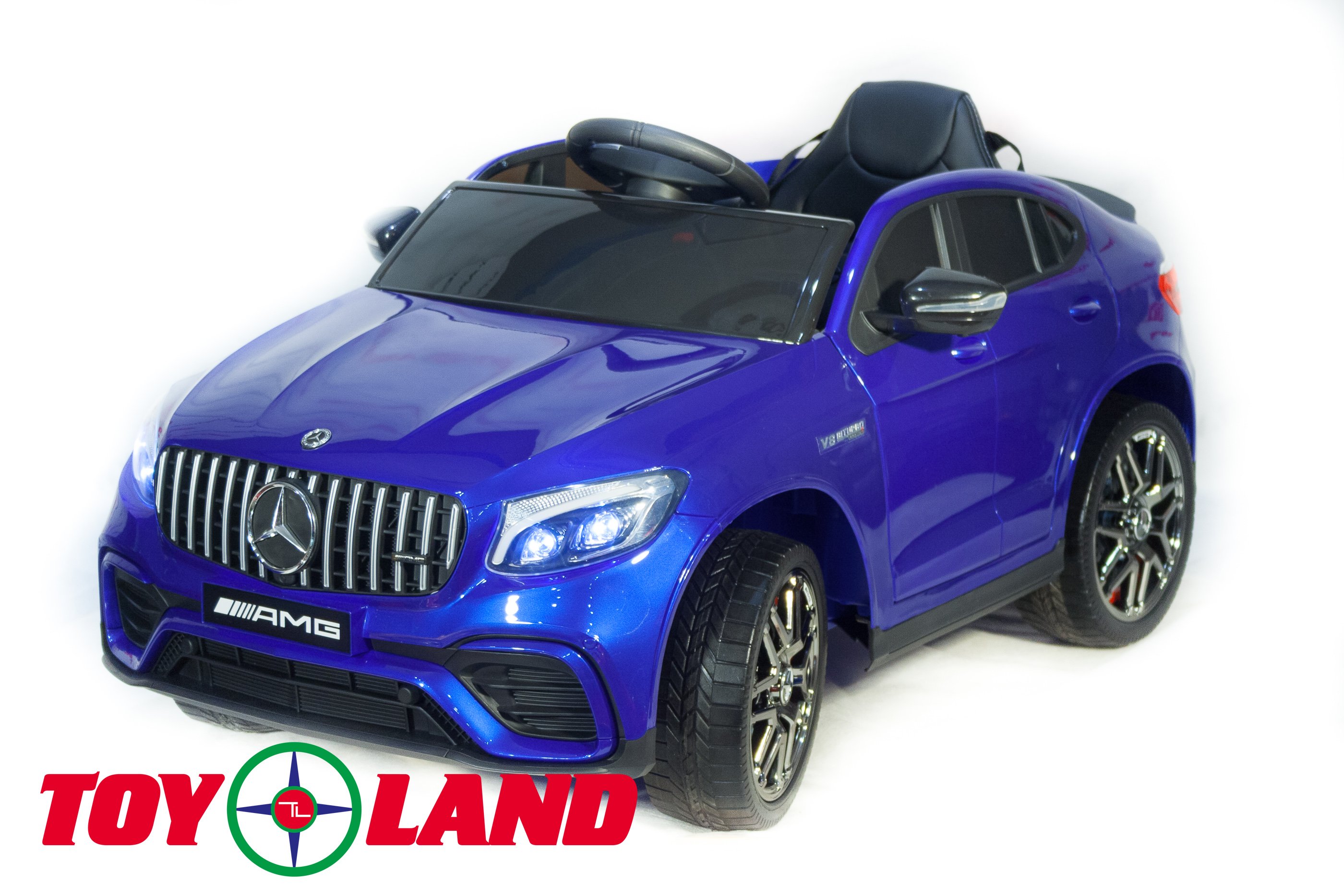 ToyLand Mercedes-Benz AMG GLC63 Coupe 4X4 Синий лак (Лицензия)