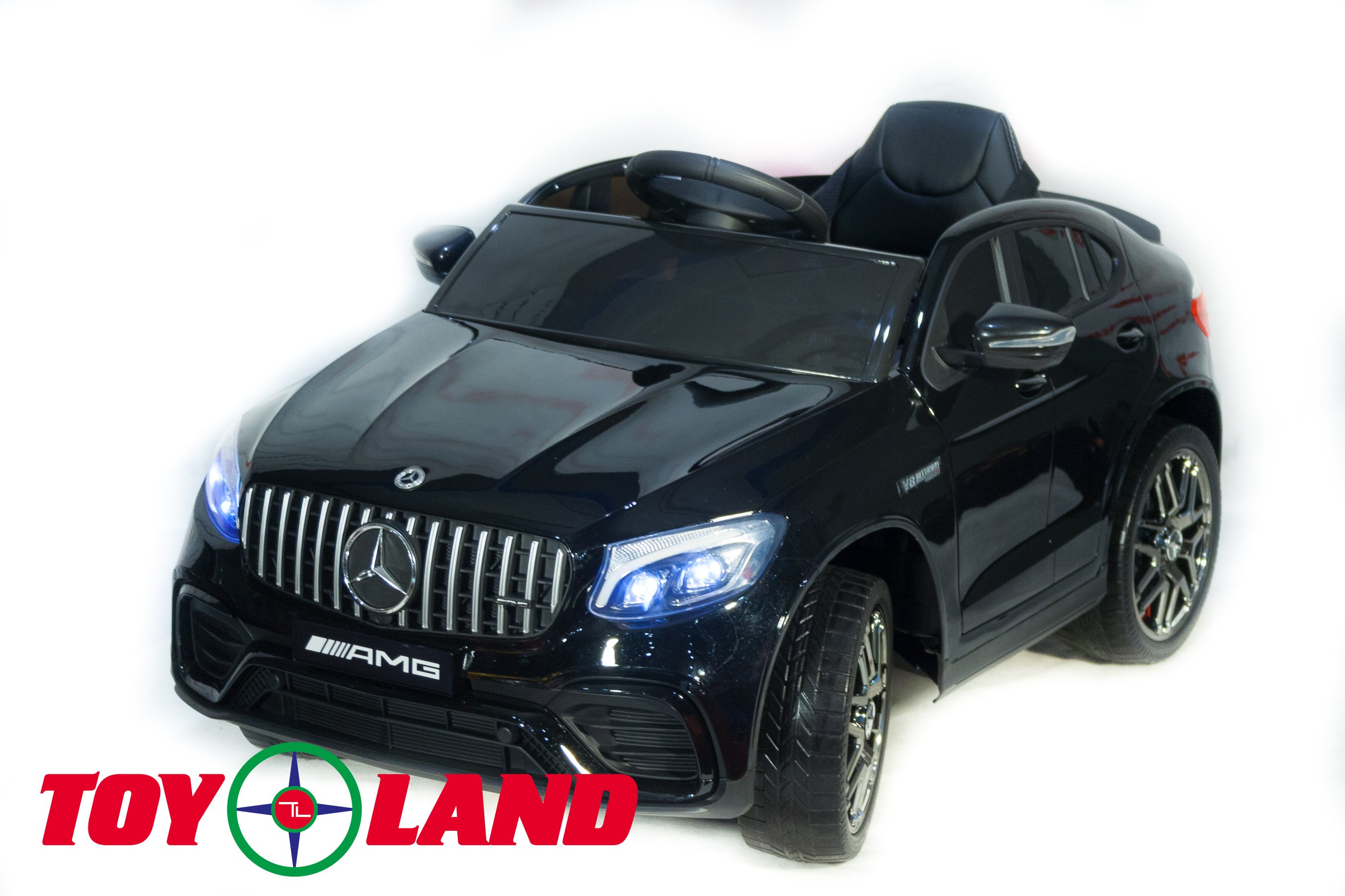 ToyLand Mercedes-Benz AMG GLC63 Coupe 4X4 Чёрный лак (Лицензия)