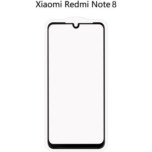 Ainy Full Screen Cover с полноклеевой поверхностью для Xiaomi Redmi Note 8 (0.25mm, черное)