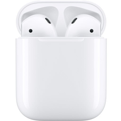 Apple AirPods 2 (без беспроводной зарядки чехла, MV7N2)