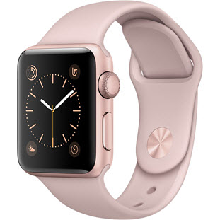 Apple Watch Series 2 38mm (Rose Gold Aluminum Case with Pink Sand Sport Band)