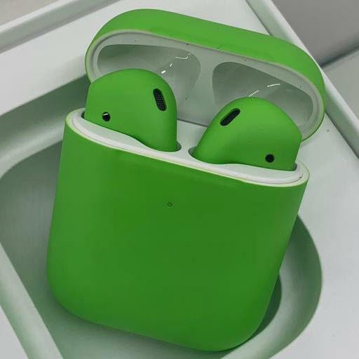 Apple AirPods 2 Color (беспроводная зарядка чехла, matt bacardi)