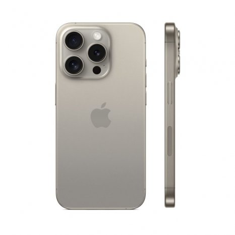 Фото товара Apple iPhone 15 Pro 256 Gb nano-Sim + eSim, Natural Titanium