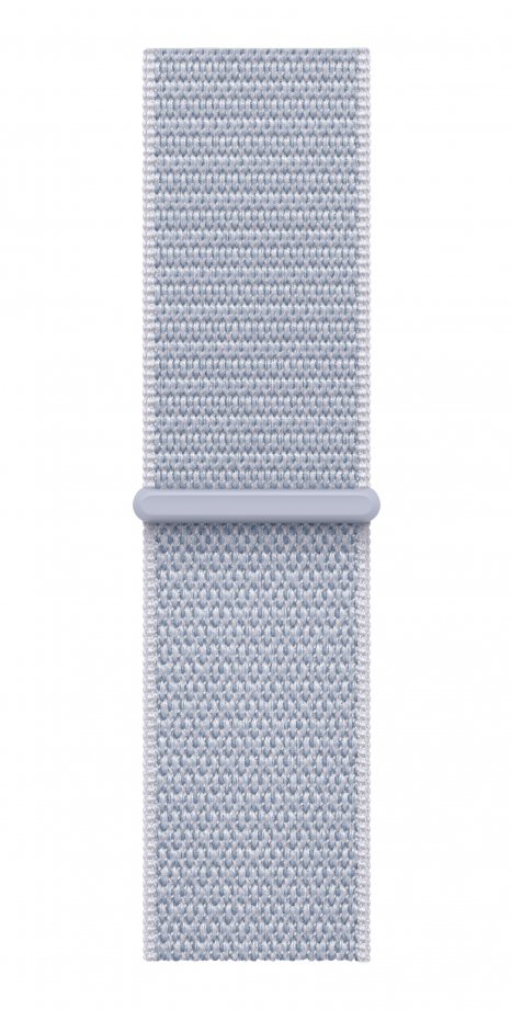 Фото товара Apple Watch Series 10 46 mm Silver Aluminum Case with Blue Cloud Sport Loop (GPS)