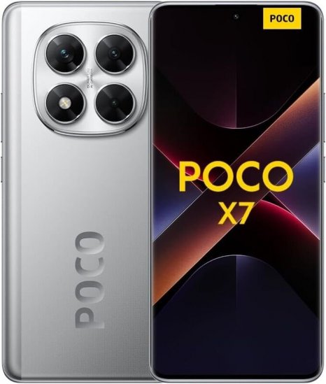 Фото товара Poco X7 5G 12/512 Gb Silver, Global