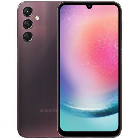 Фото товара Samsung Galaxy A24 (4/128Gb, Ru, Dark Red)