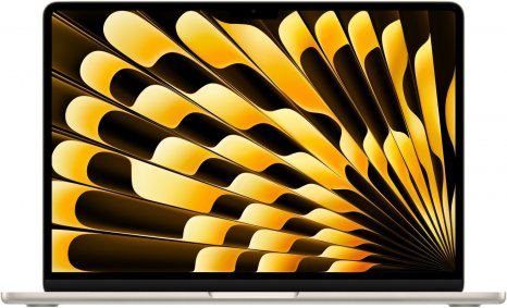 Фото товара Apple MacBook Air 13 2025 M4 (10-core CPU, 10-core GPU) / RAM 16GB / SSD 512GB Starlight (Сияющая звезда)
