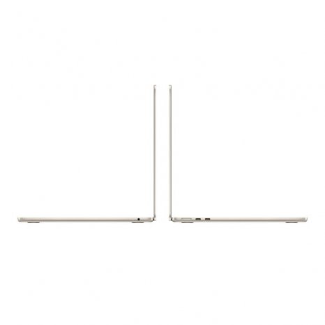 Фото товара Apple MacBook Air 15 (M4 10-Core, GPU 10-Core, 2025) 16/256Gb MW1J3 Starlight
