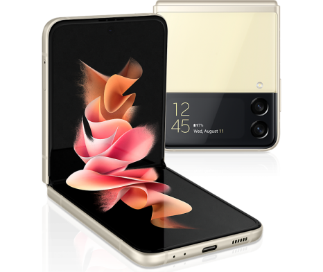 Фото товара Samsung Galaxy Z Flip3 5G 256 ГБ бежевый