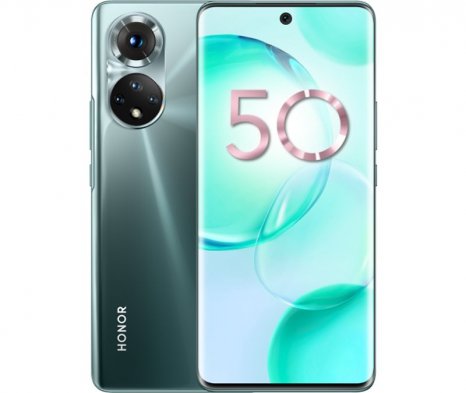 Фото товара HONOR 50 6/128 ГБ RU, Изумрудно-зеленый