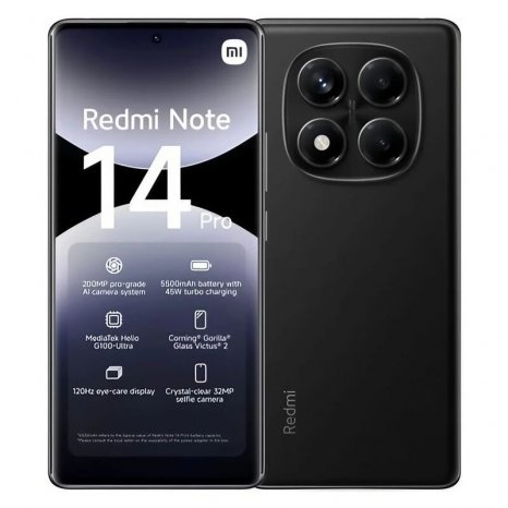 Фото товара Xiaomi Redmi Note 14 Pro 4G 8/256 Gb Ru, Midnight Black