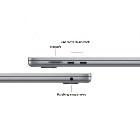 Фото товара Apple MacBook Air 15 (M3/8C CPU/10C GPU/2024) 16Gb 1Tb SSD, Z1BP000LM Space Gray