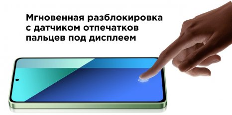 Фото товара Xiaomi Redmi Note 13 6/128 ГБ RU, Mint Green