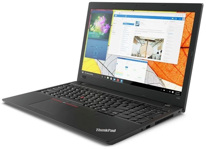Фото товара Lenovo ThinkPad L580 i5-8250U 4Gb 500Gb UHD Graphics 620 15,6 HD BT Cam 3930мАч Win10Pro Черный 20LW0038RT