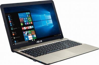 Фото товара ASUS X541UV i3-6006U 4Gb 500Gb nV GT920MX 2Gb 15,6 FHD BT Cam 2600мАч Win10 Черный/Золотистый X541UV-DM1594T 90NB0CG1-M24110