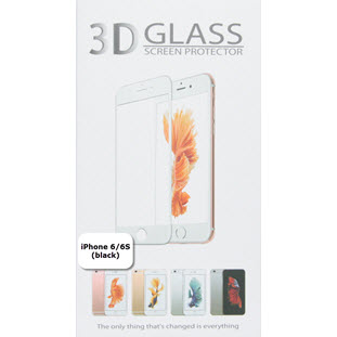 Фото товара 3D Glass для Apple iPhone 6/6S (black)