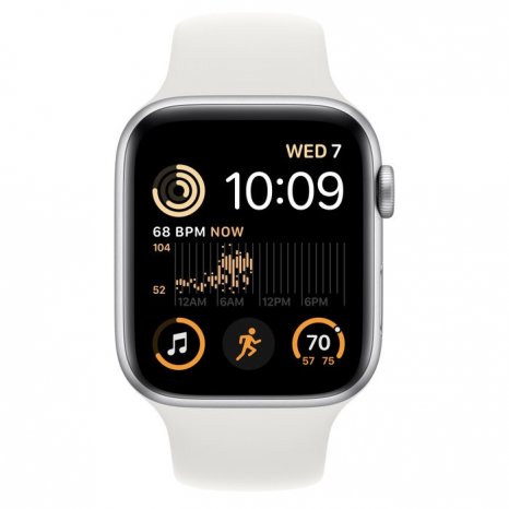 Фото товара Apple Watch SE 44mm (Silver Aluminum case with Sport Band)