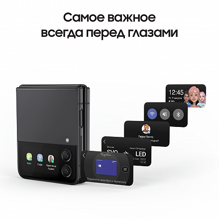 Фото товара Samsung Galaxy Z Flip4 5G 8/256Gb (Graphite)
