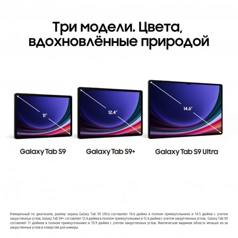 Фото товара Samsung Galaxy Tab S9+ Wi-Fi 512Gb (Графит) Ru