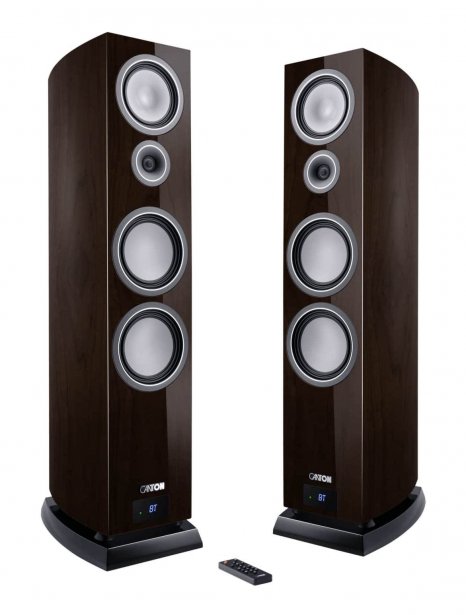 Фото товара Напольная акустика Canton Smart Vento 9 S2, walnut dark high-gloss