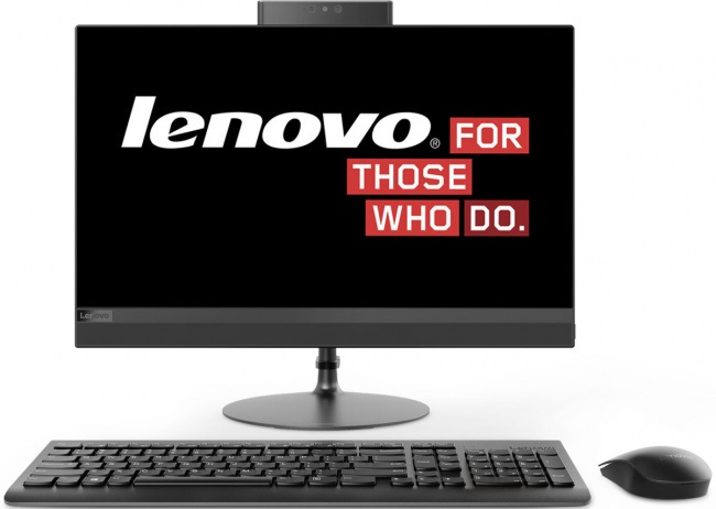 Фото товара AIO Lenovo IdeaCentre 520-24 PDC 4415U 4Gb 1Tb AMD Radeon 530 2Gb 23.8 FHD IPS DVD(DL) BT Cam Free DOS Черный F0D2001GRK