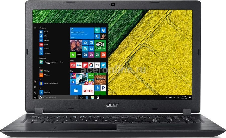 Фото товара Acer Aspire A315-51 i5-7200U 4Gb SSD 128Gb Intel HD Graphics 620 15,6 HD BT Cam 4810мАч Win10 Черный A315-51-57JH NX.GNPER.041