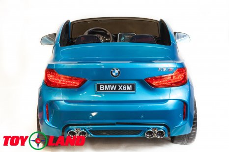 Фото товара ToyLand BMW X6M Синий лак (Лицензия)