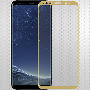 Фото товара Ainy 3D Full Screen Cover для Samsung Galaxy S8 (0.2мм, золотое)