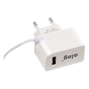Фото товара Ainy сетевое microUSB + USB (2.0А, EA-032B, белое)