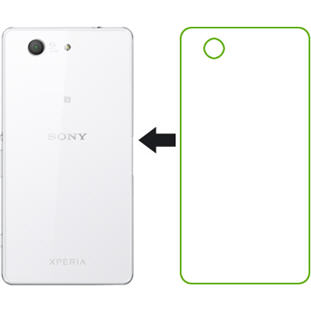 Фото товара Ainy 0.33мм для Sony Xperia Z3 Compact (комплект переднее + заднее, прозрачное)