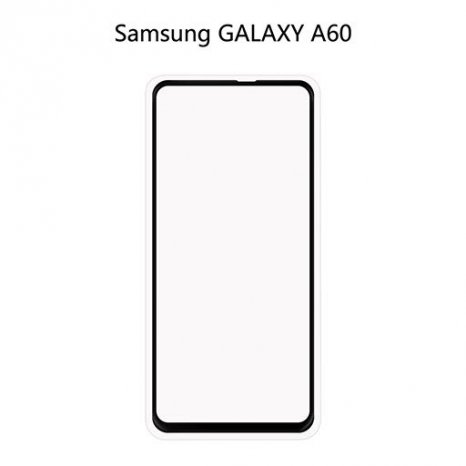 Фото товара Ainy Full Screen Cover с полноклеевой поверхностью для Samsung Galaxy A60 (0.25mm, черное)