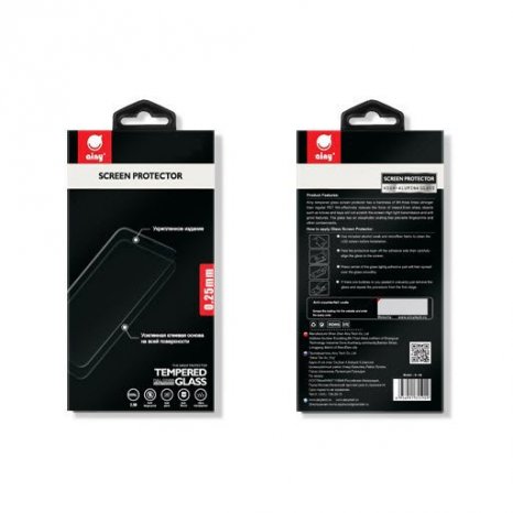 Фото товара Ainy Full Screen Cover с полноклеевой поверхностью для Xiaomi Mi A3 (0.25mm, черное)