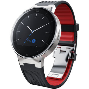 Фото товара Alcatel OneTouch Watch SM02 (black/dark red)