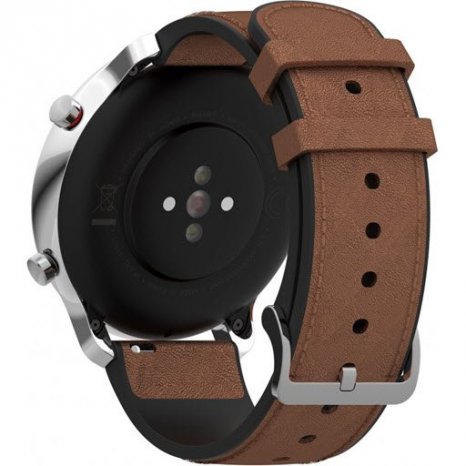 Фото товара Amazfit GTR 47mm (stainless steel case, leather strap, Global Version)