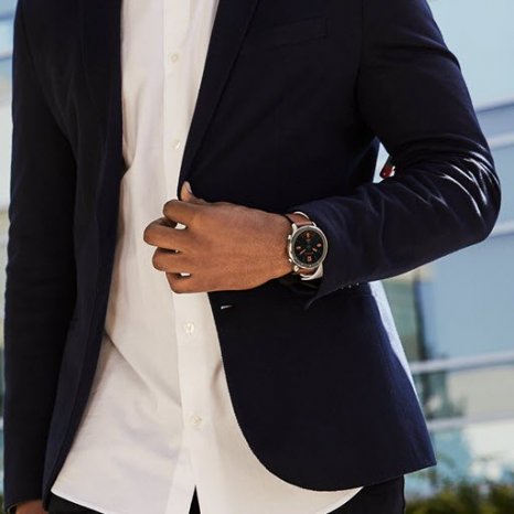 Фото товара Amazfit GTR 47mm (stainless steel case, leather strap, Global Version)