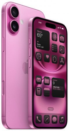 Фото товара Apple iPhone 16 256 Gb nano-Sim + eSim, Pink