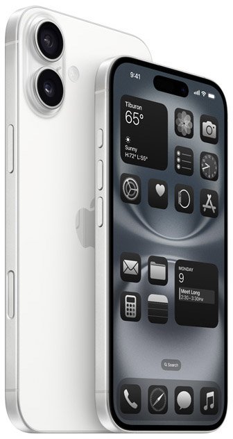 Фото товара Apple iPhone 16 128 Gb nano-Sim + eSim, White