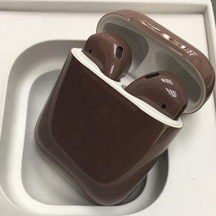 Фото товара Apple airPods Custom Colors (gloss coffee)