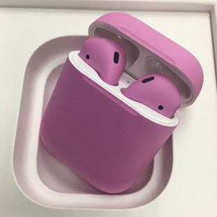Фото товара Apple airPods Custom Colors (matt pink)