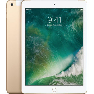 Фото товара Apple iPad (128Gb, Wi-Fi + Cellular, gold)