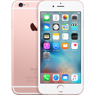 Фото товара Apple iPhone 6S Plus (128Gb, восстановленный, rose gold, FKUG2RU/A)