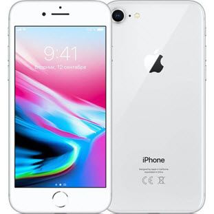 Фото товара Apple iPhone 8 (64Gb, silver, MQ6H2RU/A)