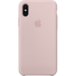 Фото товара Apple Silicone Case для iPhone X (pink sand, MQT62ZM/A)