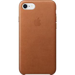 Фото товара Apple Leather Case для iPhone 8/7 (saddle brown, MQH72ZM/A)