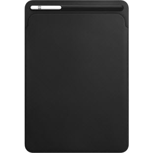 Фото товара Apple Leather Sleeve для iPad Pro 10.5 (black, MPU62ZM/A)