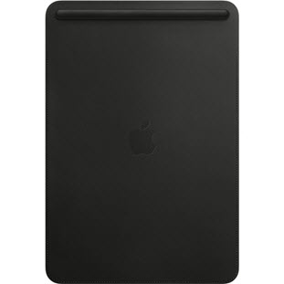 Фото товара Apple Leather Sleeve для iPad Pro 10.5 (black, MPU62ZM/A)